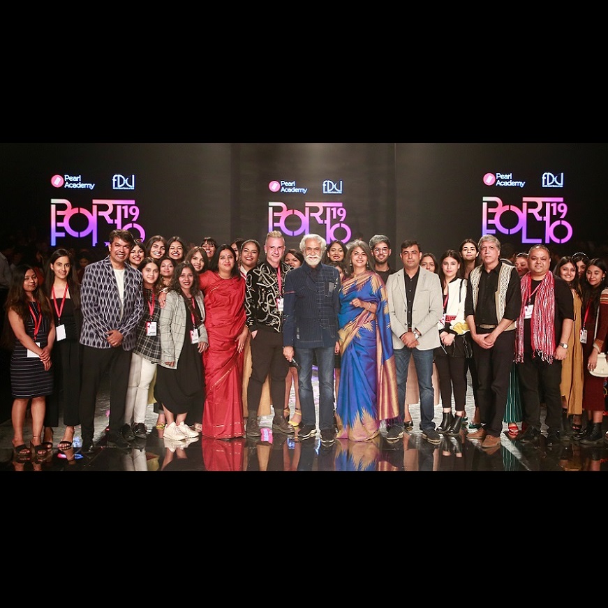 Budding Designers from Pearl Academy Showcase Future of Fashion at FDCI's Lotus Make-up India Fashion Week 2019 - Times of India, March 2019