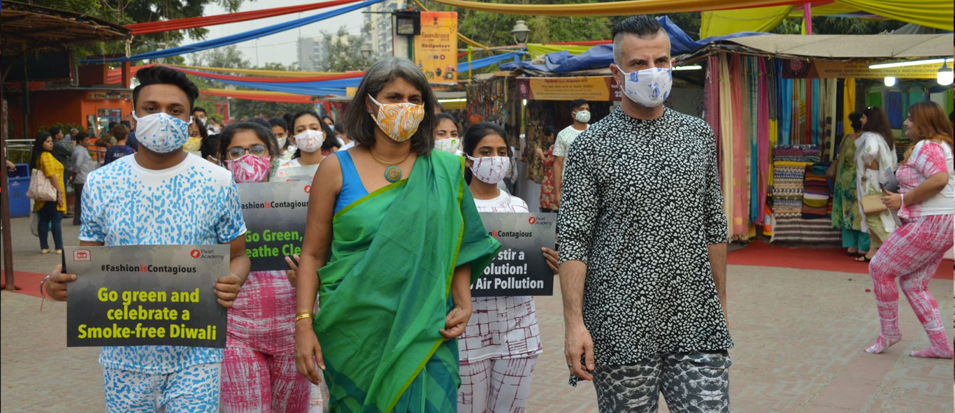 Fashion is Contagious : A Fashion March Against Air Pollution