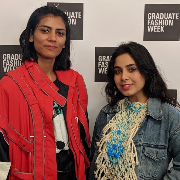Amanpreet Kaur and Neha Khan showcased at The Graduate Fashion Week, London
