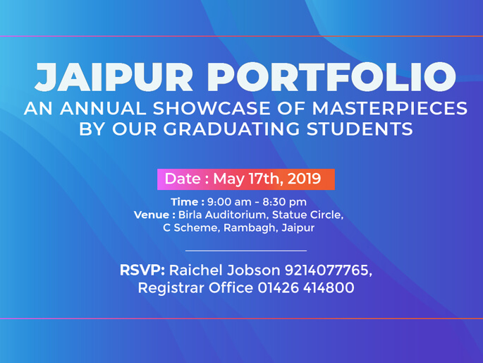 Jaipur Portfolio 2019