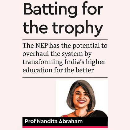 Batting for the trophy - Financial Express, July 2019